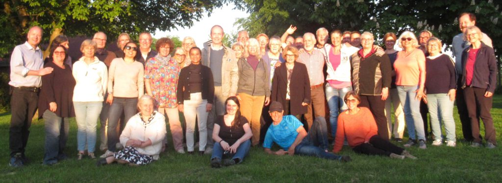 Gruppenbild beim Abschiedsfest